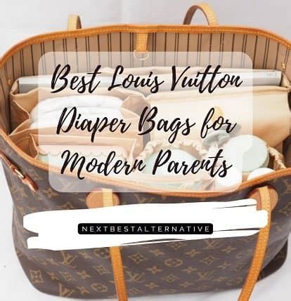 using louis vuitton neverfull as diaper bag|Stylish and Practical: The Best Louis Vuitton Diaper Bags for .